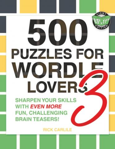 500 Puzzles for Wordle Lovers book 3