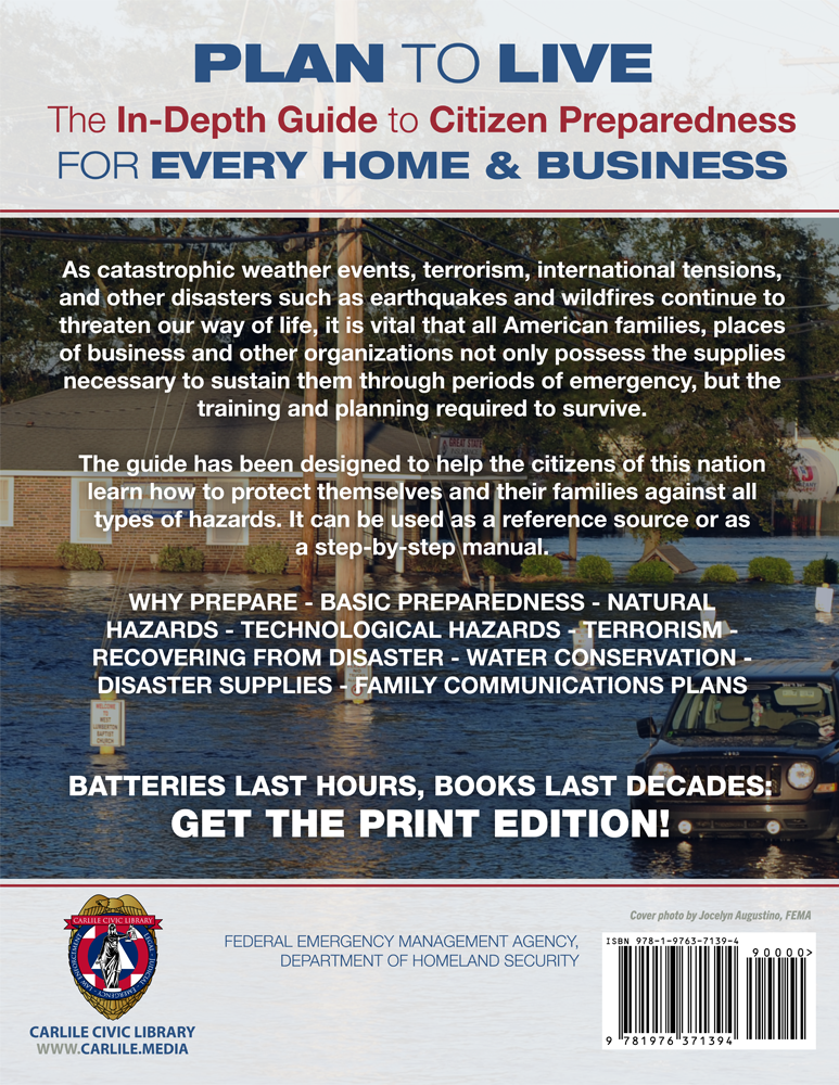 FEMA Are You Ready Preparedness Book